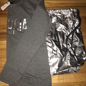 Victoria’s Secret Sport Sweatshirt and gym bag